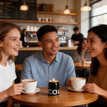 Cola Can Caramel Coffee Scented Candle