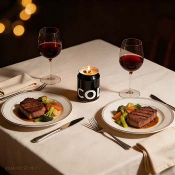 Cola Can Caramel Coffee Scented Candle