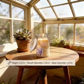 Lavender Scented Candle Gift for Mom